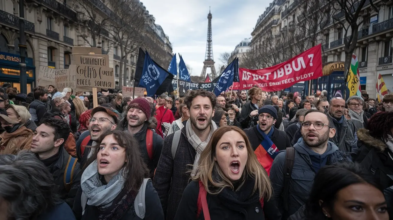 manifestazione a Parigi CGL