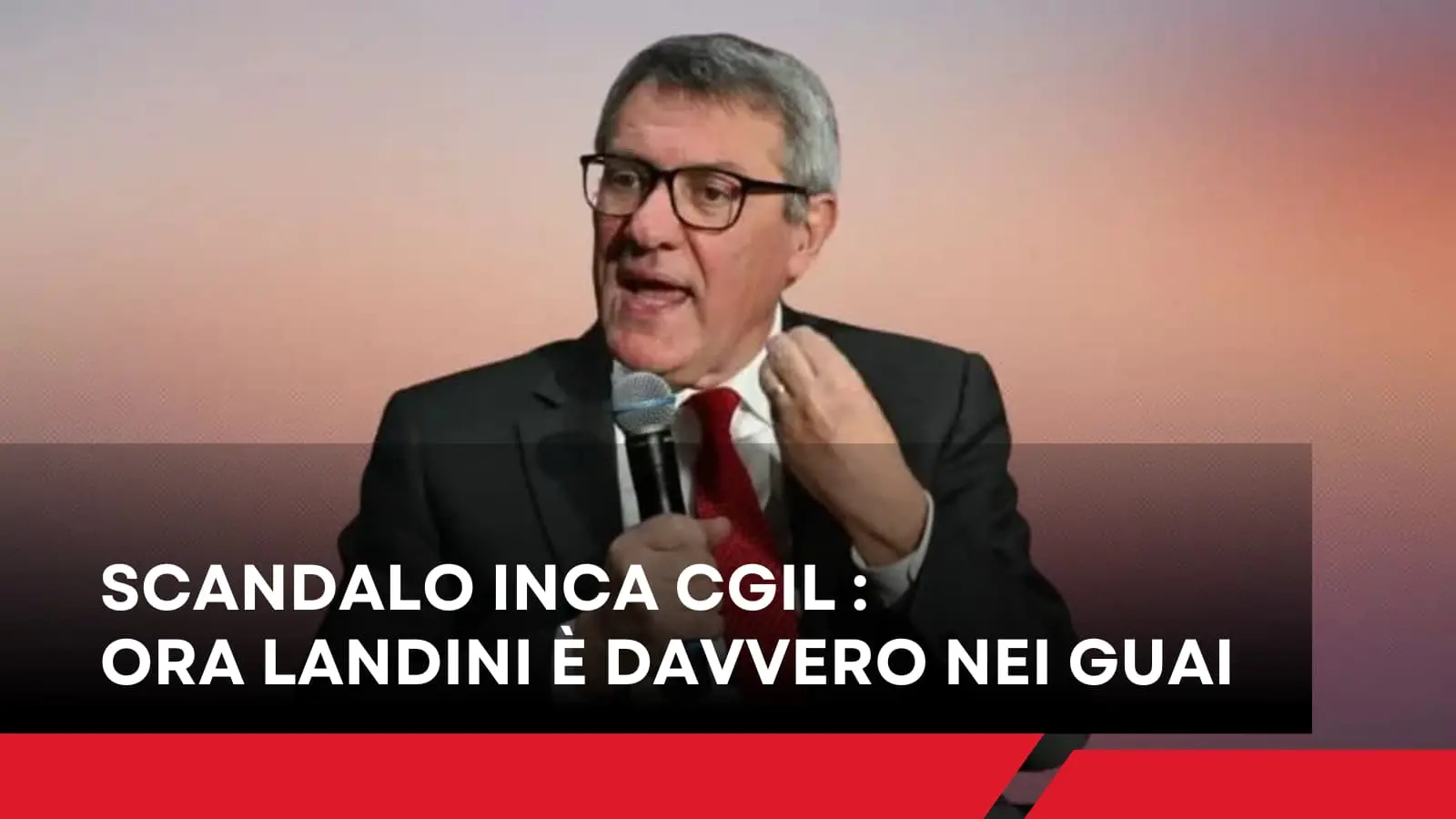 Segretario CGIL Landini sotto pressione per le irregolarità emerse nel patronato INCA