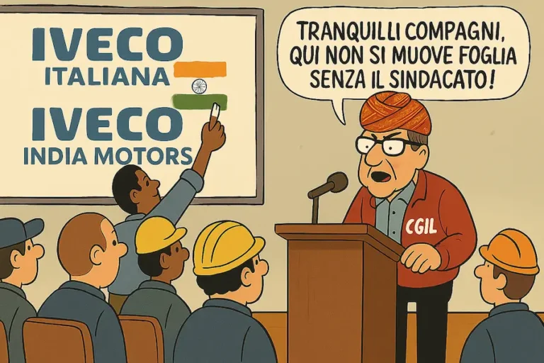 La cgil si sarà accorta che IVECO è diventata indiana