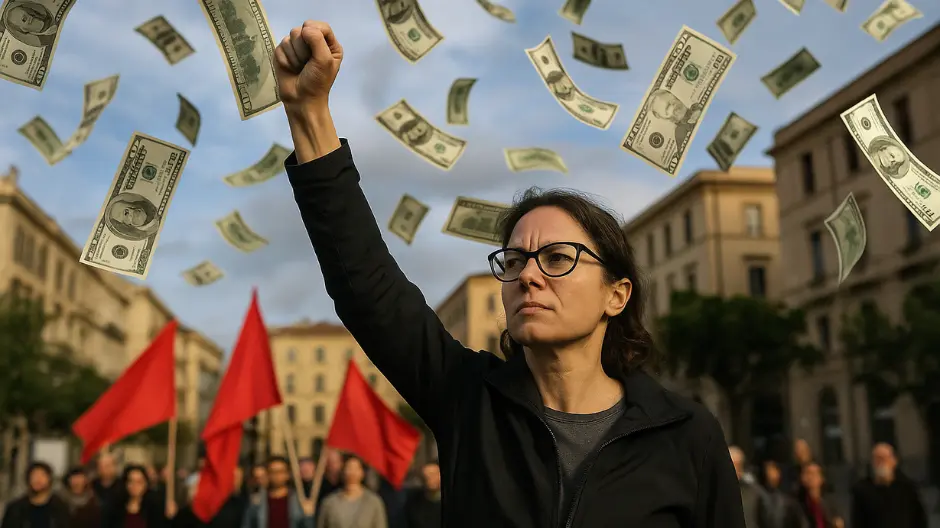Manifestazione CGIL, sparsi al vento i fondi pubblici.
